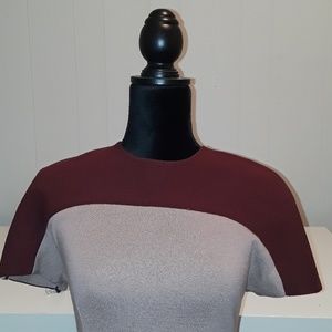 Pink & Burgundy Color Block